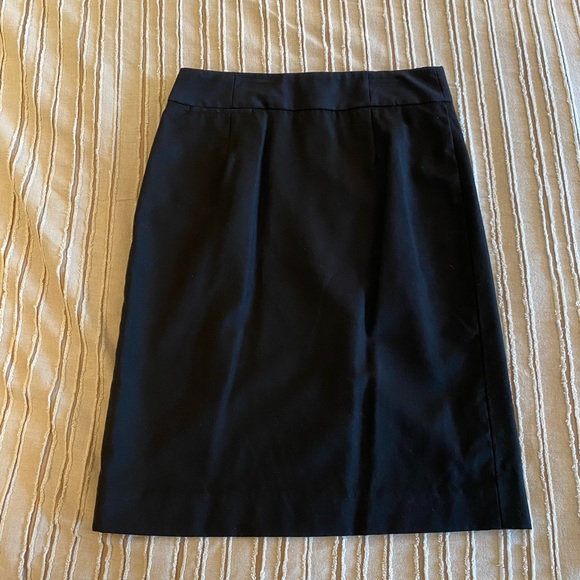 J.CREW Women’s No.2 Pencil Skirt Black - Picture 2 of 4